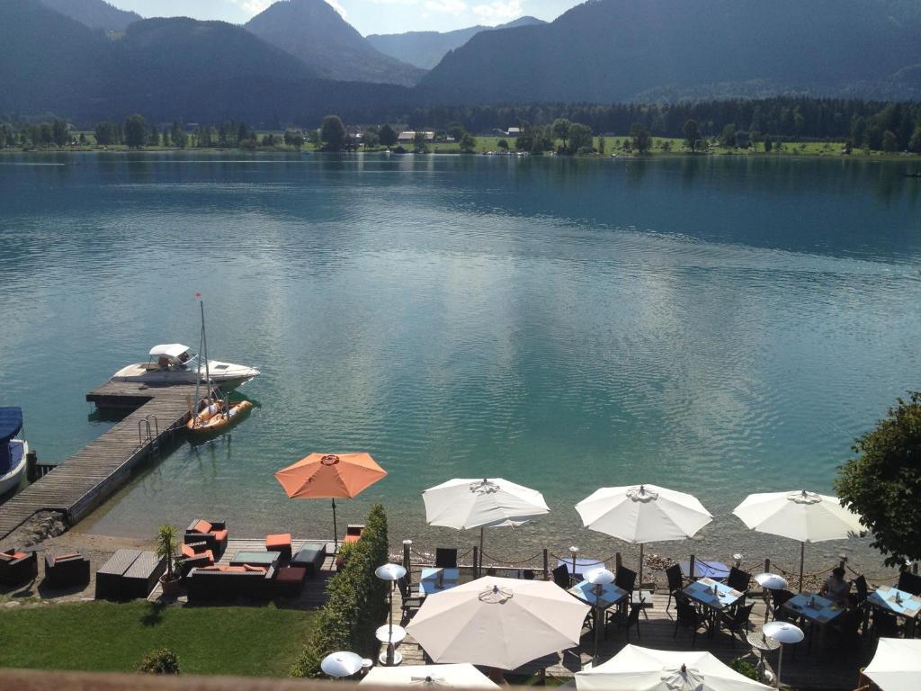 Hotel Seehang Garni Sankt Wolfgang im Salzkammergut Ngoại thất bức ảnh